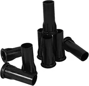 WATIIFUFU 8pcs Speaker Bass Port Tubes Opening Durable Plastic Acoustic Air Ports for Subwoofer Speaker Cabinets Sleek Design for Balanced Sound Output