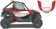 D-COR GRAPHICS KIT HONDA RACING 2018-2021 TALON 2 SEATER