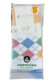Google Chrome OS Socks Men's One Size Cotton Poly Blend Stretch Argyle Style