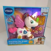 Starshine Bright Lights Unicorn Learning Toy Vtech New In Box Charms Musical