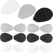 [PACKOVE] 15 Pair Removable Bra Pads Soft Push-up Inserts for Women Comfortable Breathable Anti-slip Bra Cup Sponge Pads for Sports Swimwear