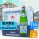 【S.Pellegrino 聖沛黎洛】天然氣泡礦泉水 （750mlx12瓶）X2箱_廠商直送