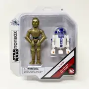 Disney Star Wars Toybox C-3PO R2-D2 Figures C3P0 R2D2