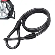 Bicycles Safety Cable Wire Anti-Theft Security Cable Double Loop End Lightweight