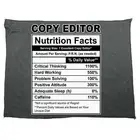 Copy Editor Nutrition Facts - Kitchen Cleaning Cloth Dish Tea Towels Soft Towel