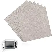 130X130mm 6 PCS Waveguide Cover Mica Plates Sheets, Universal Mica Sheet for Microwave Oven, Free Cutting According to The Required Size for Universal Microwave Oven Repairing Part