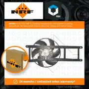 Radiator Fan fits FIAT PANDA VAN 169 1.2 2004 on Cooling NRF 46799410 51848272