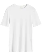 TOTEME | Classic Rib Tee in White | The UNDONE