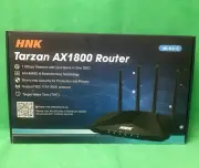HNK AX1800 Dual-Band MU-MIMO Gigabit WiFi 6 Router (RAX1801) - NEW