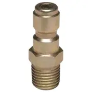 AL-PLUG1/4MB 1MDG8 Quick Connect Plug, 1/4 (M)NPT (4 Pack)