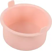 Ipetboom Wax Melting Bowl Heat Resistant Silicone Wax Warmer for Hair Removal Non Stick Easy to Clean for Salons DIY Use Practical Melting Pot Accessory
