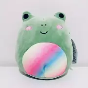 Squishmallows Doxl The Rainbow Belly Frog 7.5 Inch 18cm Squishmallow
