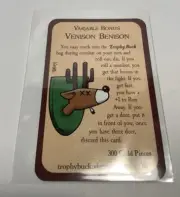 Steve Jackson Games Munchkin Promo Card - Venison Benison Bag NM