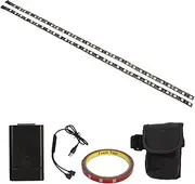 LED Scooter Strip Light Battery Powered 19.7in Colorful Deck Lights Waterproof Electric Scooter Accessory for KUGOO for Xiaomi for Ninebot