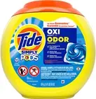 Tide Simply Pods Odor Rescue Liquid Laundry Detergent Pacs, 55 Count