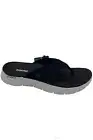 Skechers GOwalk Flex Arch Fit Vegan Washbl. Knit Sandals Splendor Navy