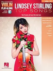 Hal Leonard Lindsey Stirling Top Songs Book: Violin Play-Along Volume 79