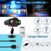 72 Patterns LED RGB Laser Stage Light Projector DJ Disco KTV Show Party Lighting