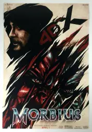 Morbius Regal 4DX Poster 13" X 19" Number 353 of 500 - IN HAND