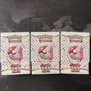 Pokémon Scarlet & Violet 151 Booster Bundle Box. 3 EMPTY BOXES NO CARDS
