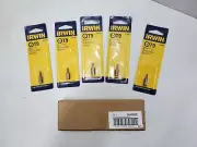 IRWIN 3053022 1" T9 Insert Bit Tamper Proof ~ Lot of 5