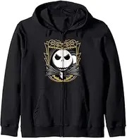 The Nightmare Before Christmas Ornate Jack Skellington Zip Hoodie