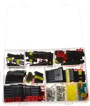 GLEAVI 1 Set Vehicle Plug Connector Kit Durable Auto Electrical Wire Connectors for Xenon Light Terminals Complete for Efficient Car Maintenance and Repair