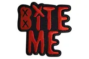 Avril Lavigne Bite Me Woven Patch