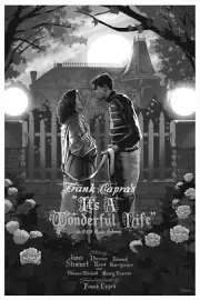 It's a Wonderful Life B&W Variant 16x24 by Barret Chapman Ltd x/350 Poster Mondo