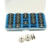 Cutex™ Pack of 25 Juki DU-141, DU-1181N Bobbins With Storage Case