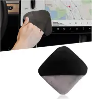 Car Screen Cleaner, 4.13"×4.13" Square Microfiber Auto Screen Cleaning Pad, Fold