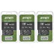 Full Chisel Chainsaw Chain 16 Inch .063 .325 62DL for Stihl MS 230 241 3 Pack