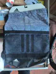 adidas Amplifier II Blocked Sackpack, Jersey One Size, Onix Grey/Black