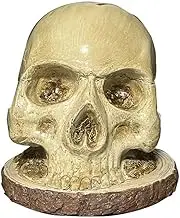 Skull Holder Resin Scary Storage Rack Creative Fruit Chopping Stand Halloween Party Decoration