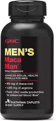 Maca Man, Maca Root Arginine for Enhanced Blood Flow - 60 Vegetarian Capsules