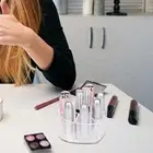 Lipstick Organizer Clear Lipstick Holder Case for Chapstick Mascara Lipgloss