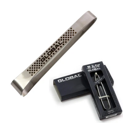 100% Genuine! GLOBAL GS-20B Fish Bone Tweezers with Dots 11.5cm! RRP $44.95