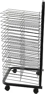 Art Drying Rack for Classroom,25 Removable Shelves,Canvas Rack Art,for Childcare Centers and Art Classes,Art Classroom or Studio