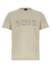 [Hugo Boss] Hugo Boss-Tee Jagged 1 T Shirt Beige-Uomo L Beige