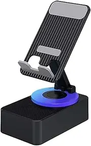Induction Speaker for Mobile Phone, Portable Wireless Rechargeable Speakers, Non-Slip Design Music Supplies for Almost Any Smartphone and Tablet