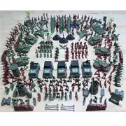307PCS 4-9CM Military Soldier Army Men Figure Model Building Suit For Kids Children Gift Toys