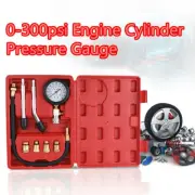 Car Petrol Gas Engine Cylinder Pressure Gauge Gasoline Compression Tester Tool