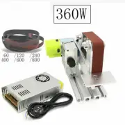 220V Mini Electric Bench Sander Belt Grinding Polishing Sanding Machine 4800RPM