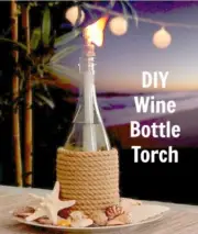 DIY Tiki Torch Macrame Wick Kit Garden Lighting Outdoor Oil Lantern Flame Torch