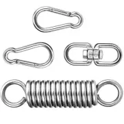360-Dgree Rotatable Alloy Spring Hanging Hook Steel Swing Spring Hook Tool