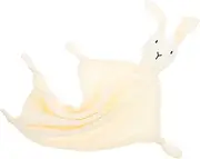 JUMPLAWN Bunny Blanket Soft Muslin Cotton Security Blanket for Comfort for Boys and Versatile for Sleeping and Play Adorable Bunny Design Easy to Clean