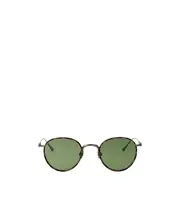 round frame sunglasses 47 AntiqueSilverTortoiseSage