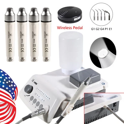 Woodpecker Style Dental Ultrasonic Scaler A8S / 4*LED Handpiece for EMS Cavitron