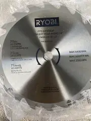 Ryobi 7 1/4" 20 Tooth Circular Saw Blade