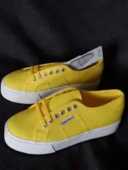 Superga 2790 Damen Gr. 39 Gelb